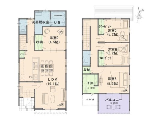 よかタウン　総社市福井【2期】【仲介手数料無料】の間取り