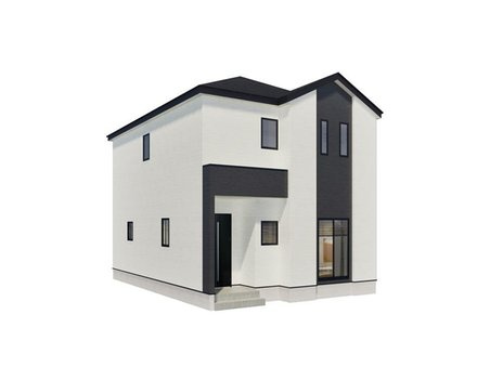 倉敷市北畝５丁目の新築一戸建の外観パース