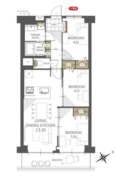 日商岩井鶴見マンション