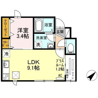 【間取り】 | アスティⅡ