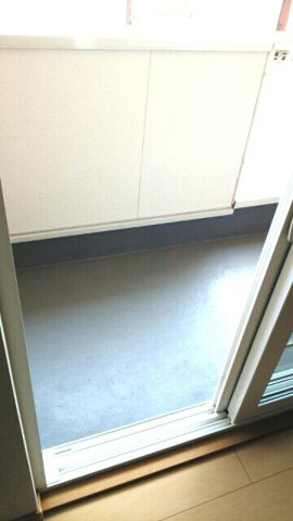 グレイスフルⅡのバルコニー|外からの目が気にならないバルコニーで洗濯物が干せます