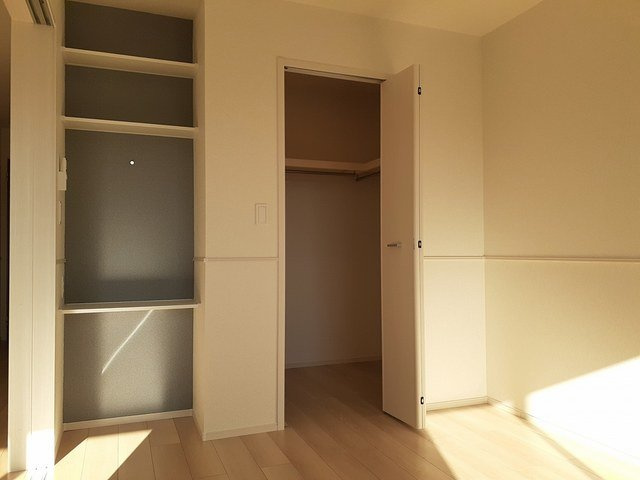 サン　ヒルズ　Ａの収納|大きなものも収納できそうです