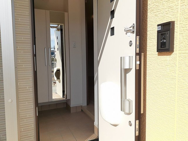 レオーネ・Ｋの玄関|ゆったりとした玄関です