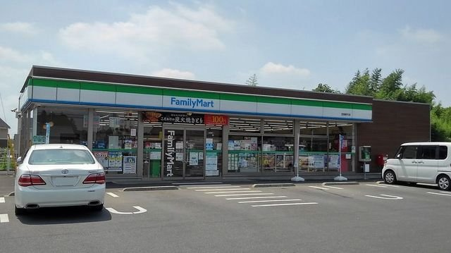 グランドパレス髙樹　Ⅲの周辺|ファミリーマート笠間東平店まで500m