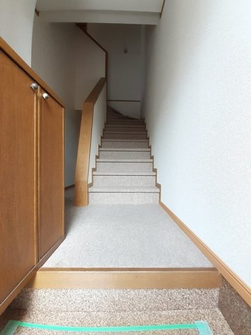 グランディール愛光Ｂの玄関