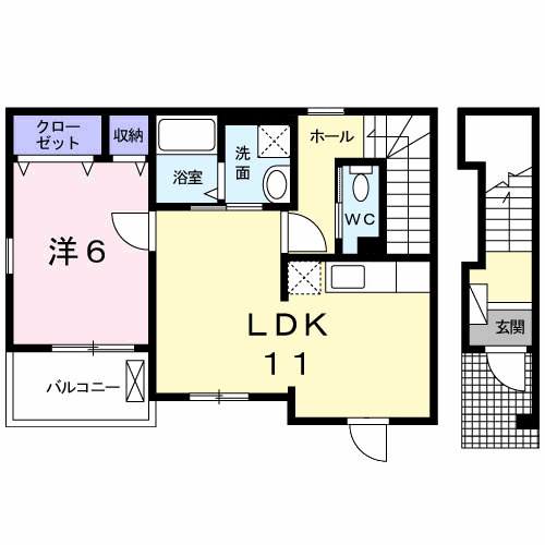 ヴィラ小塚山の間取り