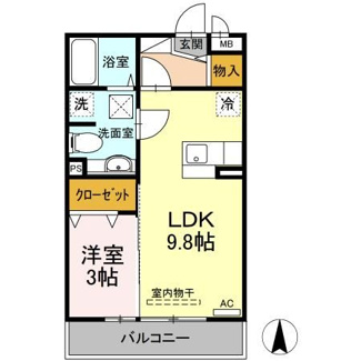 【間取り】 | エレガンス姫原
