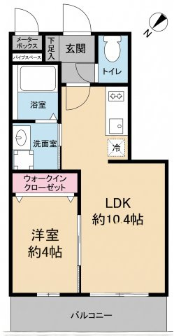LiveCasa高宮　西高宮小学校区の間取り|LiveCasa高宮