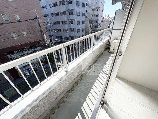 西川口ウイズマンションのバルコニー|南向きバルコニー☆