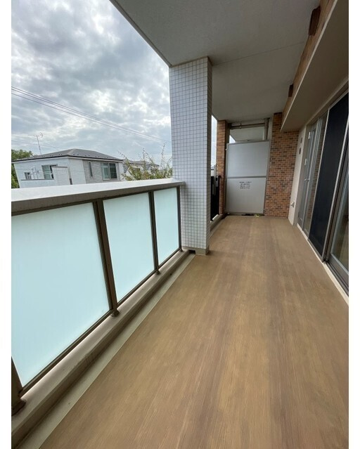 プラウドシティ元住吉のバルコニー
