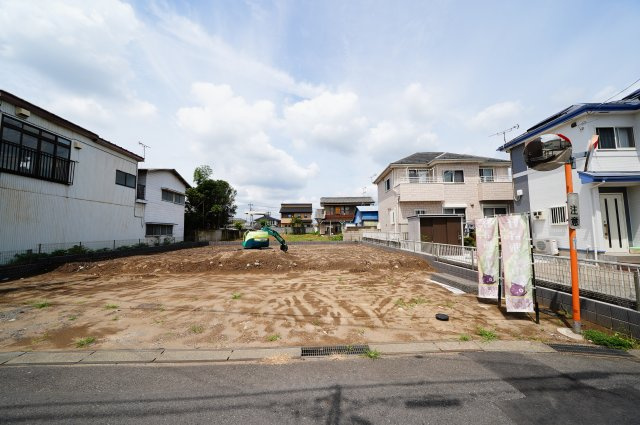 新築　前橋市駒形町　Heartful　Town　B号棟の駐車場|現地写真　駐車スペースは並列2台分可能です！
