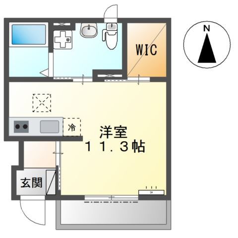 【間取り】 | ソレイユ・Ｅ
