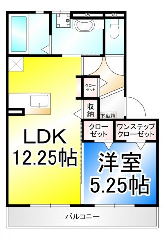 バン・ド・ソレイユの間取り