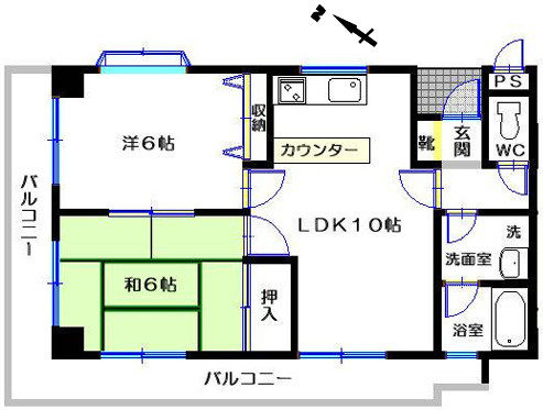【間取り】 | 第１ＹＳハイツ
