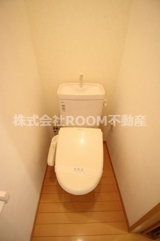 ソレイユ甲斐元　北・南棟のトイレ|トイレです