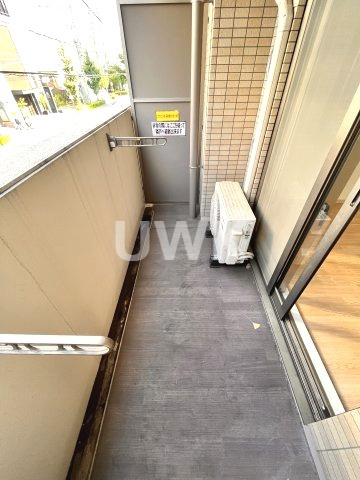 レジディア京都駅前のバルコニー