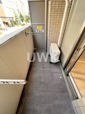 レジディア京都駅前のバルコニー