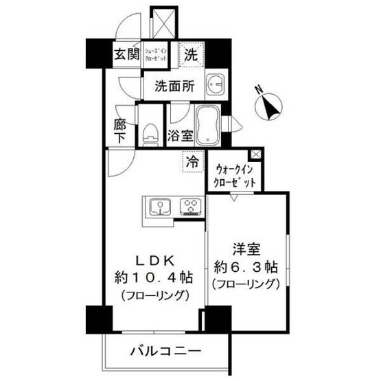 【間取り】 | ルシェーヌ恵比寿