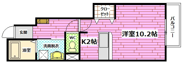 サングレイスの間取り