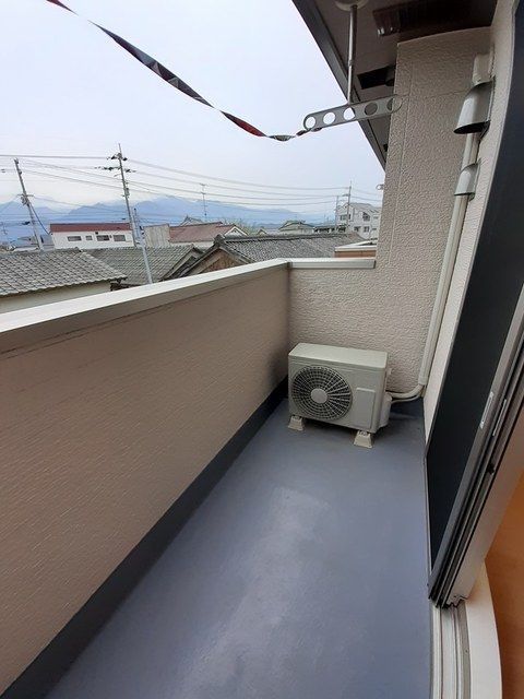ベル　オーヴⅧ　Ｂのバルコニー