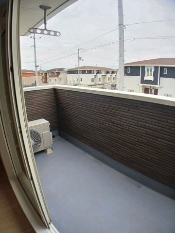 クラール元山Ｍのバルコニー