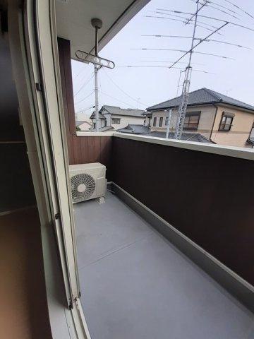 クラール　スクエアＡのバルコニー