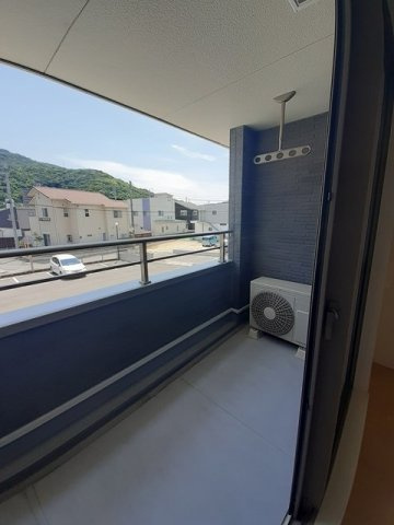 アヴォンリー西町のバルコニー