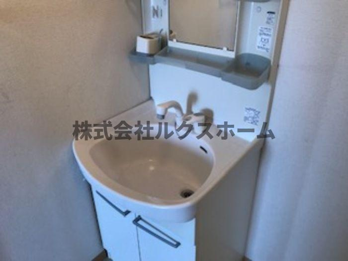 グリーンフロート紫金の洗面所