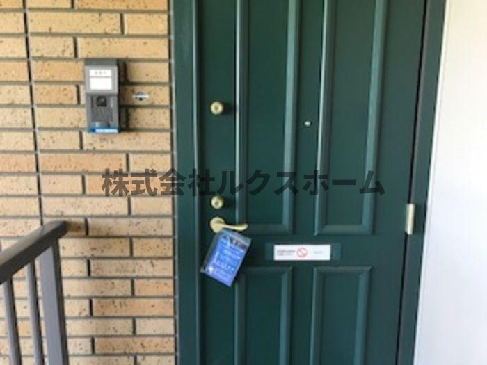 グリーンフロート紫金の玄関
