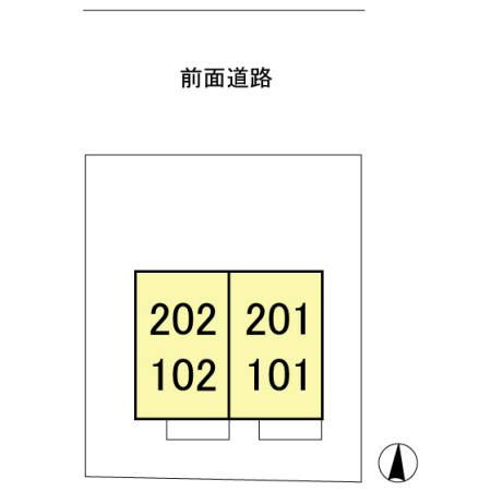 東戸塚オリエンタルの区画図