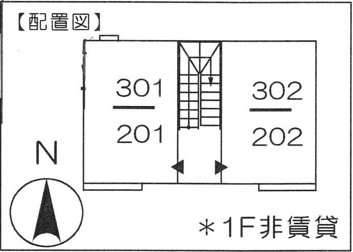ショコラ白山の区画図