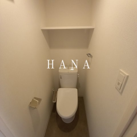 ケイディーエックスレジデンス原木中山のトイレ|他部屋参考写真