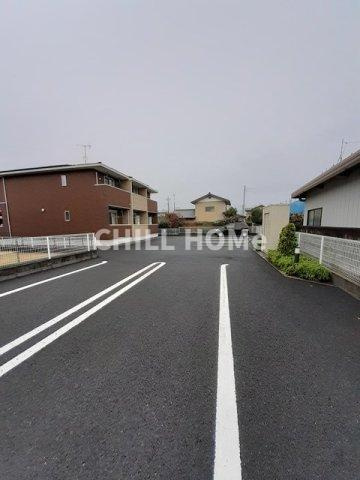 アリエスの駐車場|当社、チルホームのHPもご覧ください(^^)/物件情報多数♪