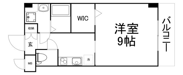 【間取り】 | プロスペリタ野江