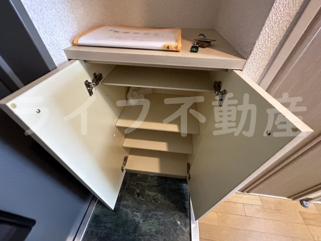 サンモールの収納|専用の収納スペースです