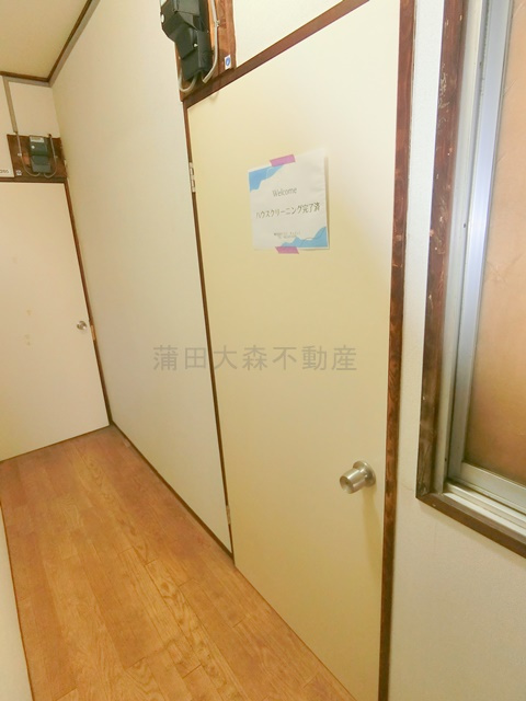 山王ハウスの玄関