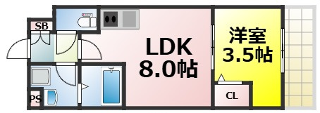 【間取り】 | Mv.fm大阪大正 仲介手数料無料