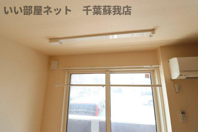 アメニティーなかにしⅣの内装|室内物干