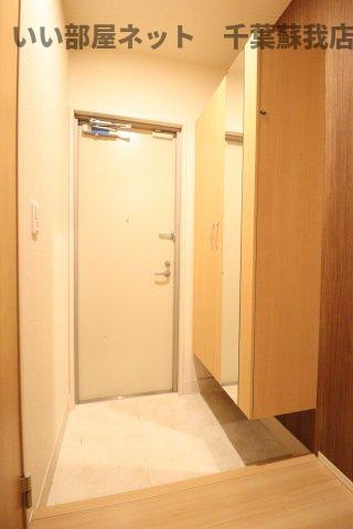 アメニティーなかにしⅣの玄関|きれいな玄関です