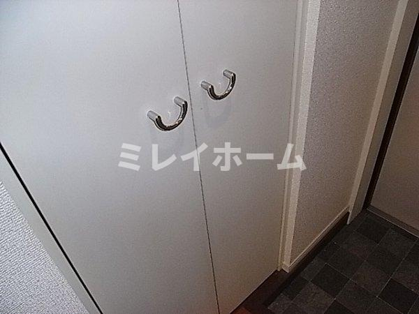 シンシア蒲田ステーションプラザの玄関
