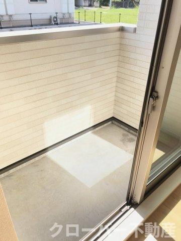 アンドーレ上新田　Ｂのバルコニー