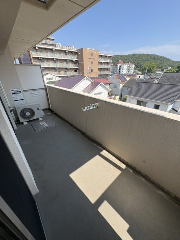 アウルスタイル森下町のバルコニー