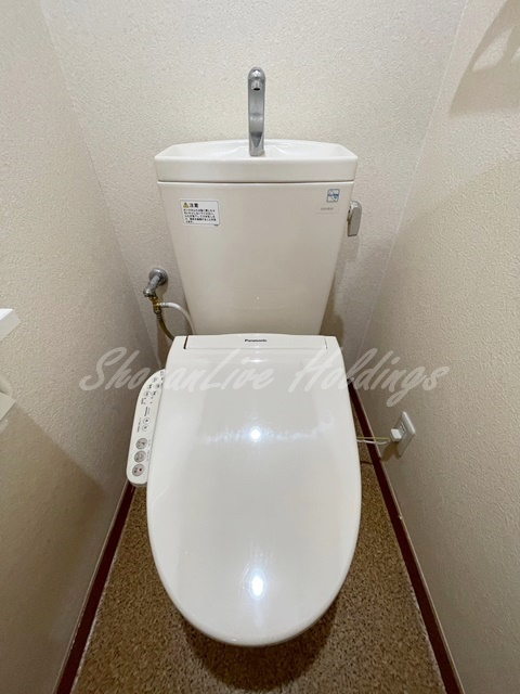 藤沢市湘南台２丁目の賃貸マンションのトイレ|清潔感のあるトイレです