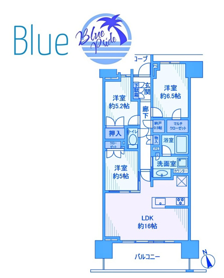 【間取り】 | プラウド湘南藤沢テラス