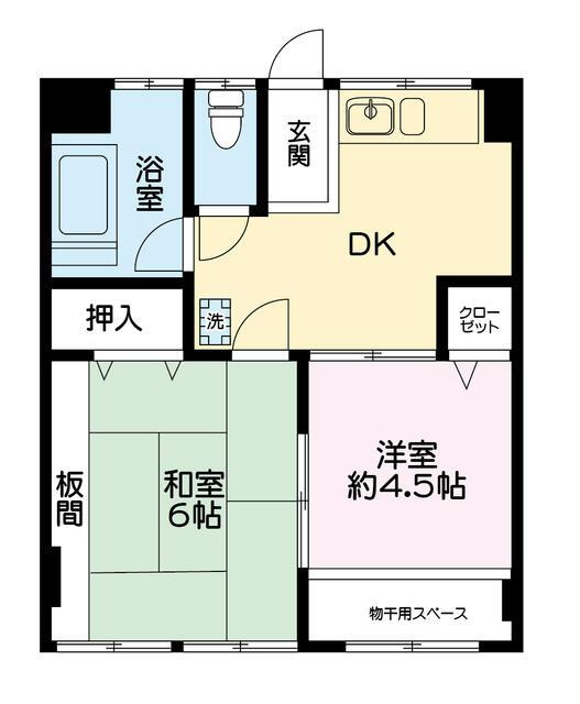 第２浅岡ビルの間取り