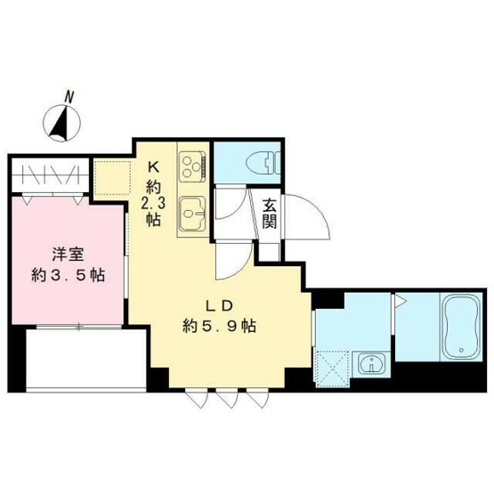 【間取り】 | ＨＹ　ＨＩＬＬＳ川越