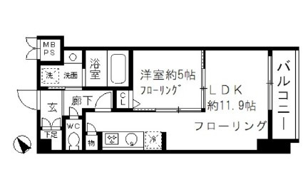 【間取り】 | ファインクレスト入谷 | 間取り