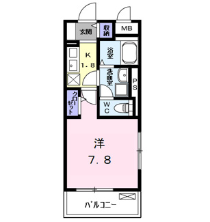 【間取り】 | ハーモニーハイツ高畑