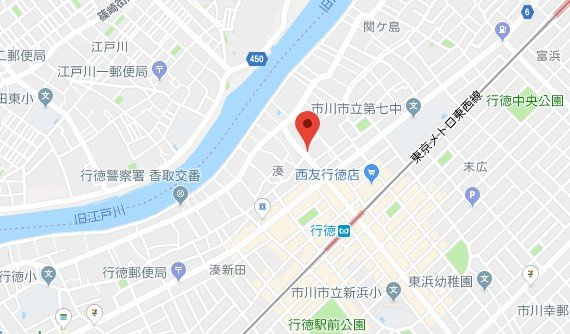 アベリアエステートの地図