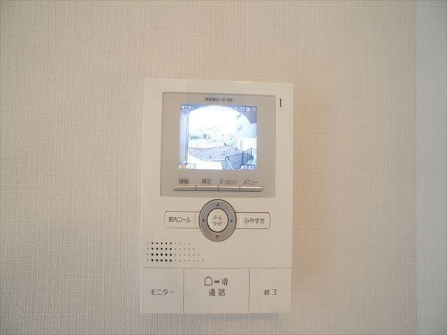 ソレイユ国立のセキュリティ|★不審者をシャットアウト！安心のＴＶモニターホンです♪　イメージ